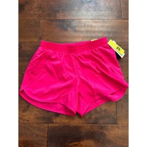 All In Motion Girls Run Shorts Hot Pink Athletic Gym XL 14 NWT